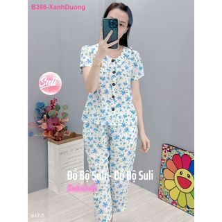 Bộ 9 Tấc Lụa Mango B366 B279 - Đồ Bộ Suli