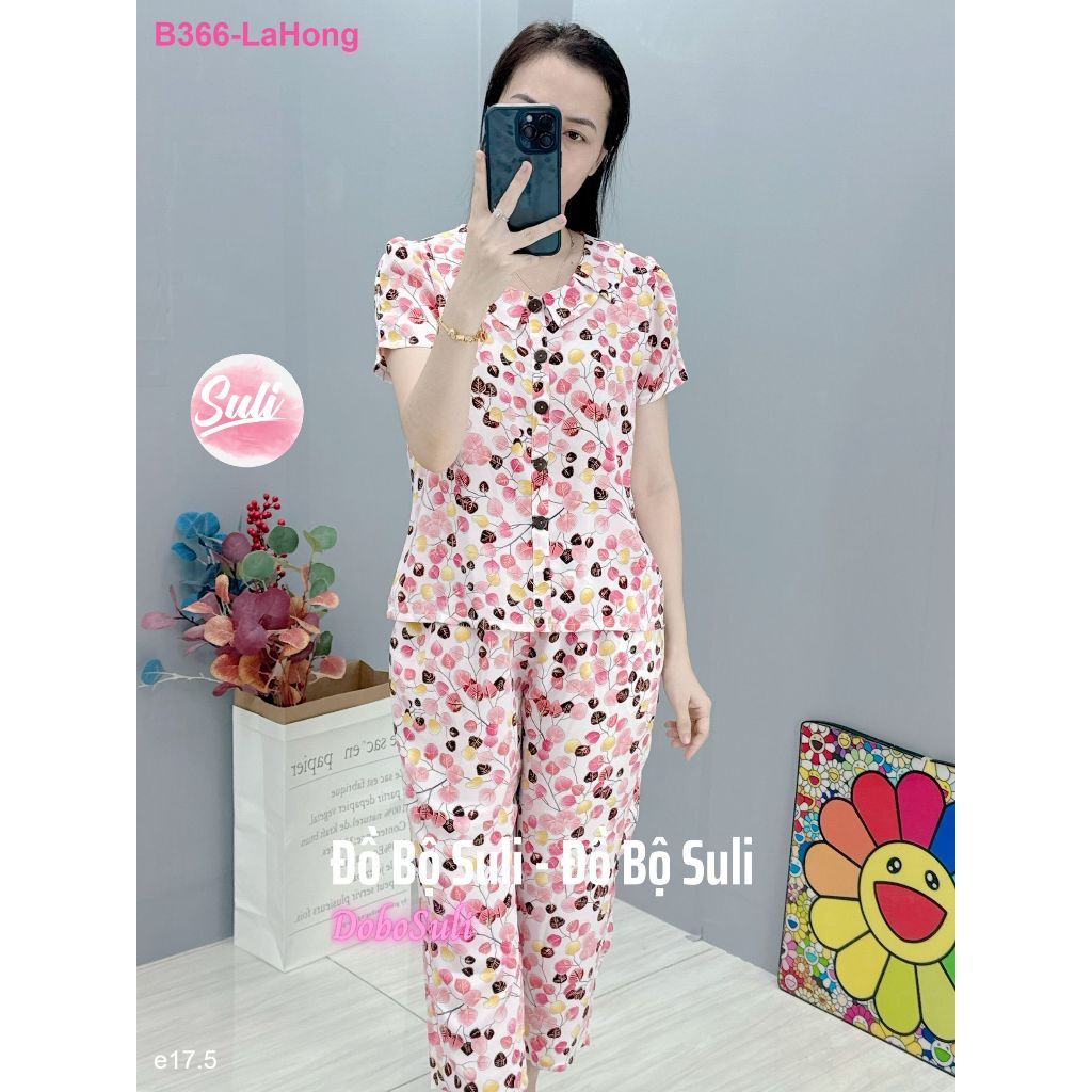 Bộ 9 Tấc Lụa Mango B366 B279 - Đồ Bộ Suli