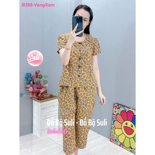 Bộ 9 Tấc Lụa Mango B366 B279 - Đồ Bộ Suli