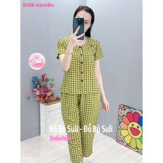 Bộ 9 Tấc Lụa Mango B366 B279 - Đồ Bộ Suli