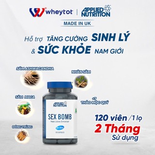 Applied Nutrition Sex Bomb For Him 120 viên chính hãng, tăng cường sinh lý nam