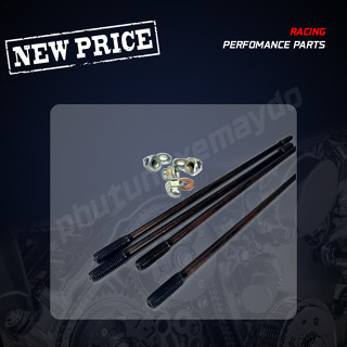 (Đũa đầu , cùi xong , bu lông ) 7mm  thép tôi đen siêu cứng độ dùng lòng dài 78 mm Wave , Dream , Si 50 , Ex 50 , SYM