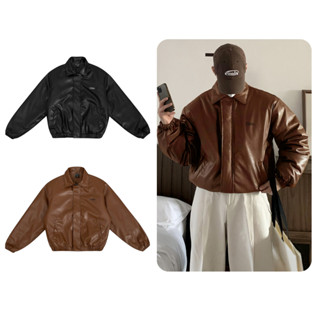 Áo khoác phao da Enter ODIN CLUB, Áo da trần phao thời trang unisex, Local Brand ODIN CLUB