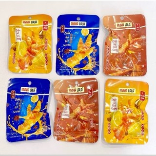   Tặng kèm muối chấm  combo 20 gói chân gà rút xương Annalala mix đủ vị.vị cay.vị tê cay và vị nguyên bản 