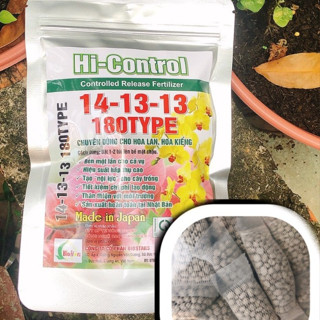 Phân chì nhật tan chậm vô túi lưới - phân chì nhật 14-13-13 bón lan - npk 14-13-13 - phân tan chậm 141313