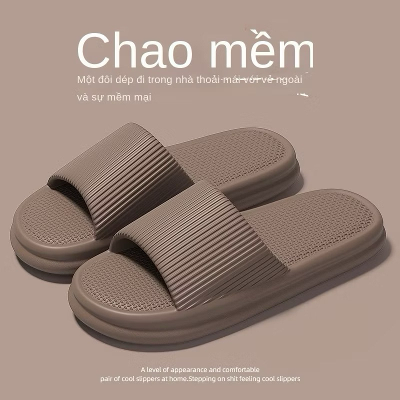 🏡 Dép Đi Trong Nhà – Quai Ngang Êm Ái, Nhẹ, Chống Trượt, Dành Cho Nam Nữ Cực Tiện Lợi [ CHAO]