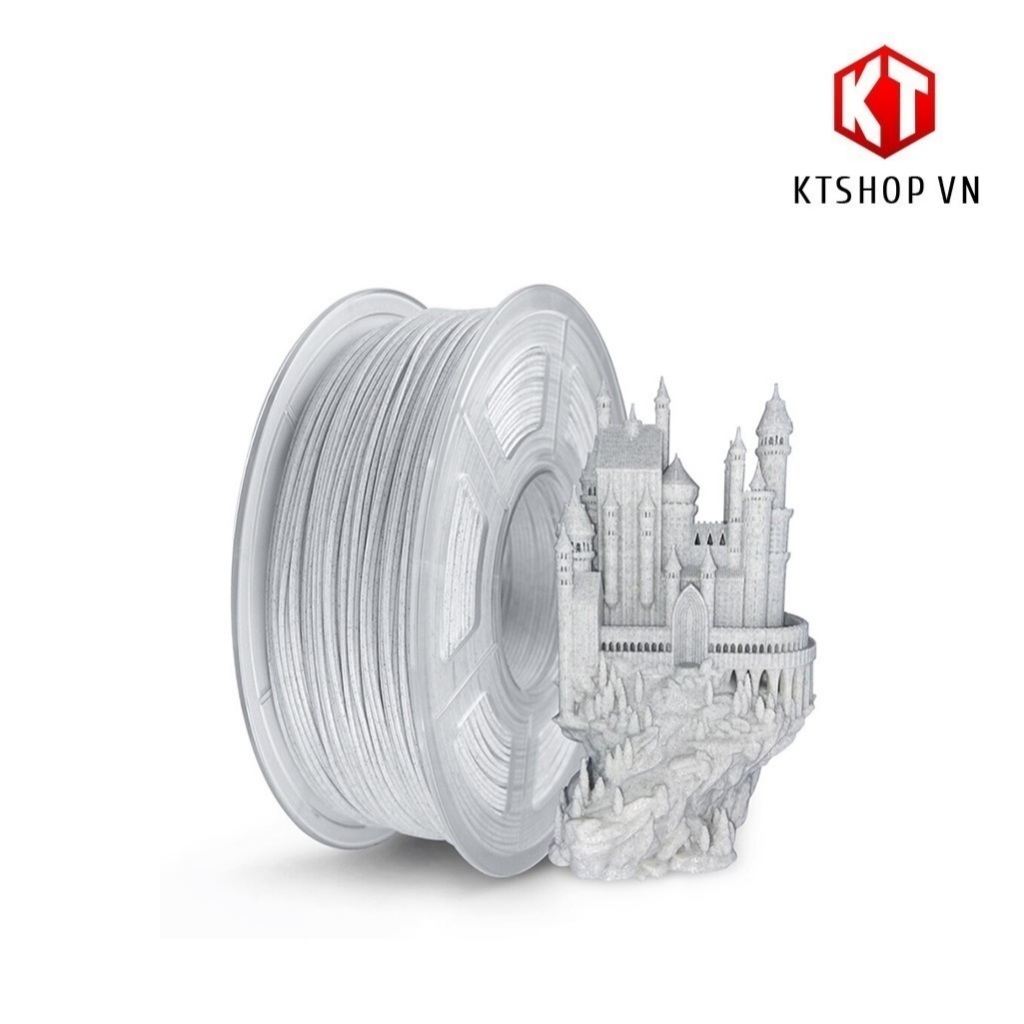 [GIÁ SỈ] Nhựa In 3D PLA, PETG Marble KT SHOP, Nhựa Giả Đá KT SHOP