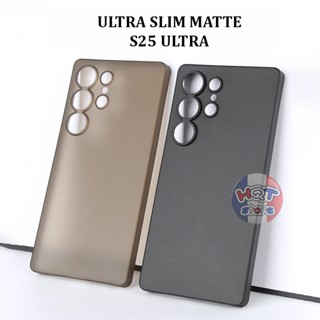 Ốp lưng siêu mỏng Ultra Slim 0.4mm (Matte) cho S25 Ultra nhám chống bám vân tay