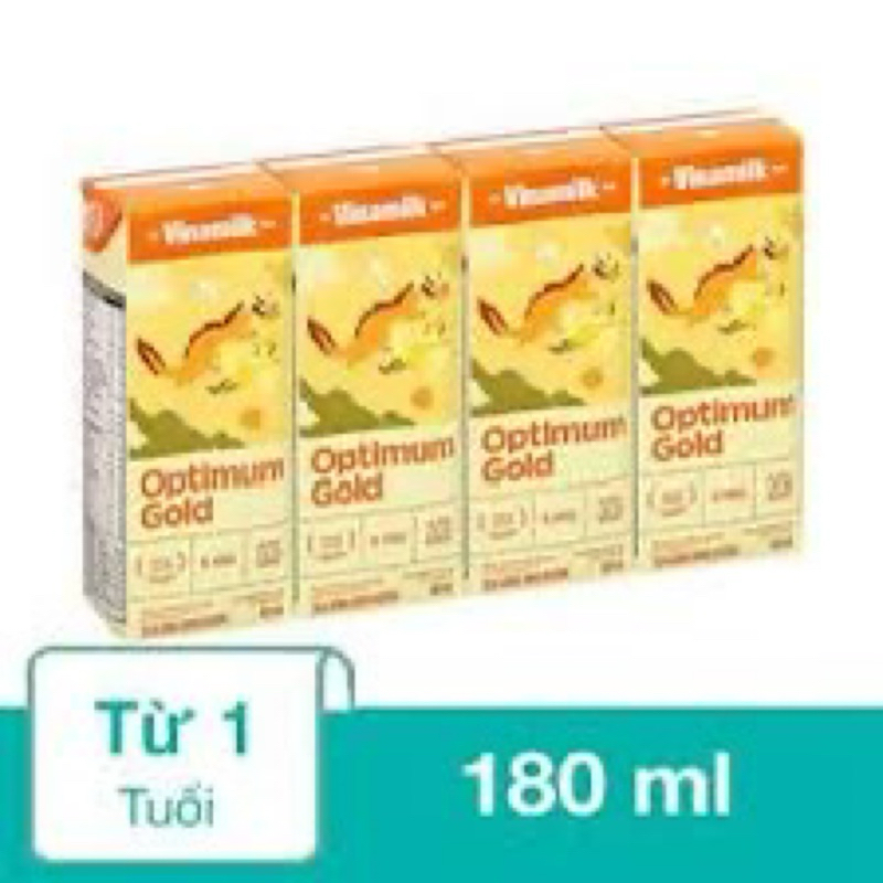 {Combo 3lốc}Sữa bột pha sẵn Optimum Gold 180ml