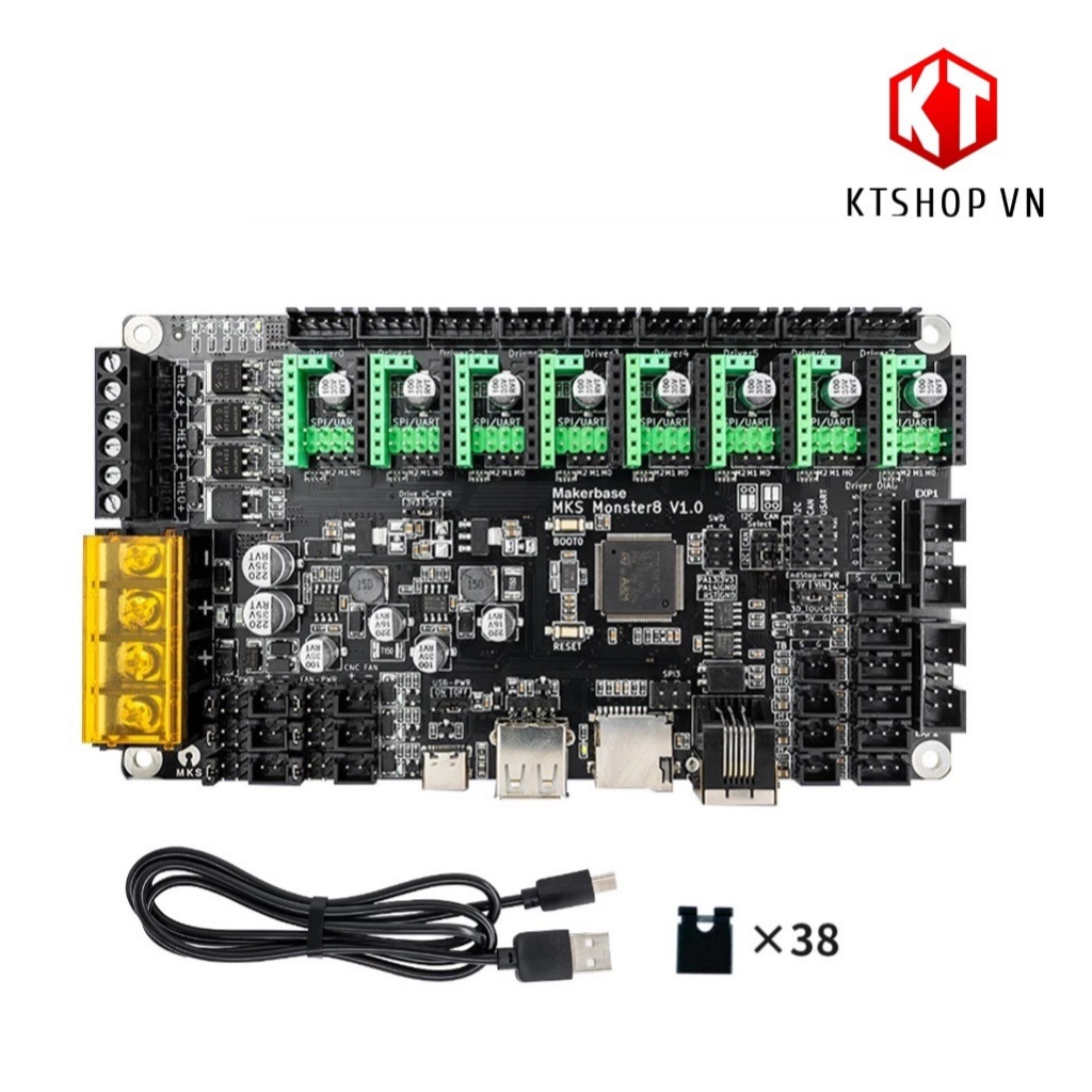 Mạch MKS Monster8 V1.0 32bit Cho Máy In 3D