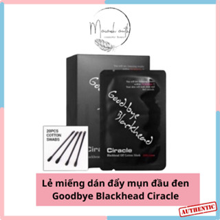 Lẻ miếng dán đẩy mụn đầu đen Goodbye Blackhead Ciracle