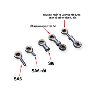 Vòng Bi Mắt Trâu M6 6mm SI 6 TK