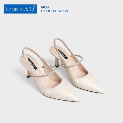 Giày Nữ Cao Gót Bít Mũi Nhọn CHRISTINA-Q GBN390