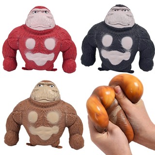   KGB Đồ chơi hình khỉ Gorilla tập bóp giảm căng thẳng tức giận tập kéo xả stress mệt mỏi 