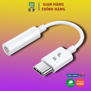 Jack chuyển đổi tai nghe Type C to 3.5 cho ip 15, 15promax, 16 16Plus Promax android Samsung S P