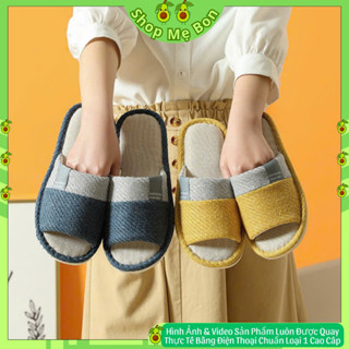  Dép Vải Đi Trong Nhà Home Sắc Màu Dễ Thương Cho Nam Nữ cao cấp new2025,êm chân,dép văn phòng giá rẻ 