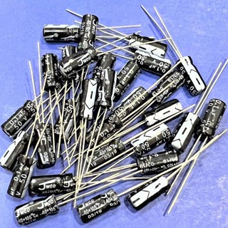 Tụ hóa 0.1uF 50v 5x11 JWCO bịch 10 con