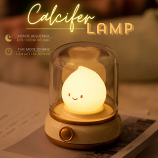 Đèn decor sạc USB hình ngọn lửa Calcifer Lamp ANDY KIDS đèn ngủ đèn để bàn decor quà lưu niệm