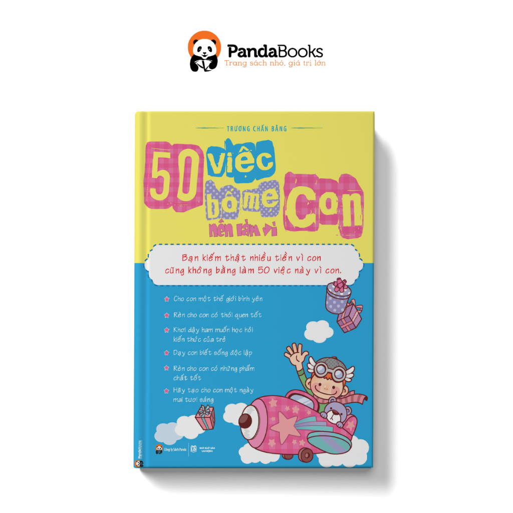 Sách PANDABOOKS 50 Việc Bố Mẹ Nên Làm Vì Con