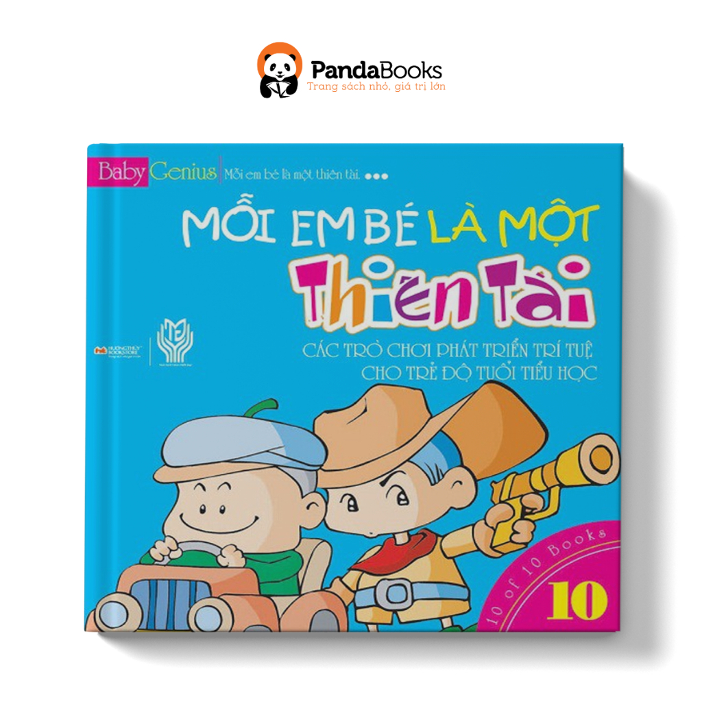 Sách PANDABOOKS Mỗi Em Bé Là Một Thiên Tài (Tập 10)