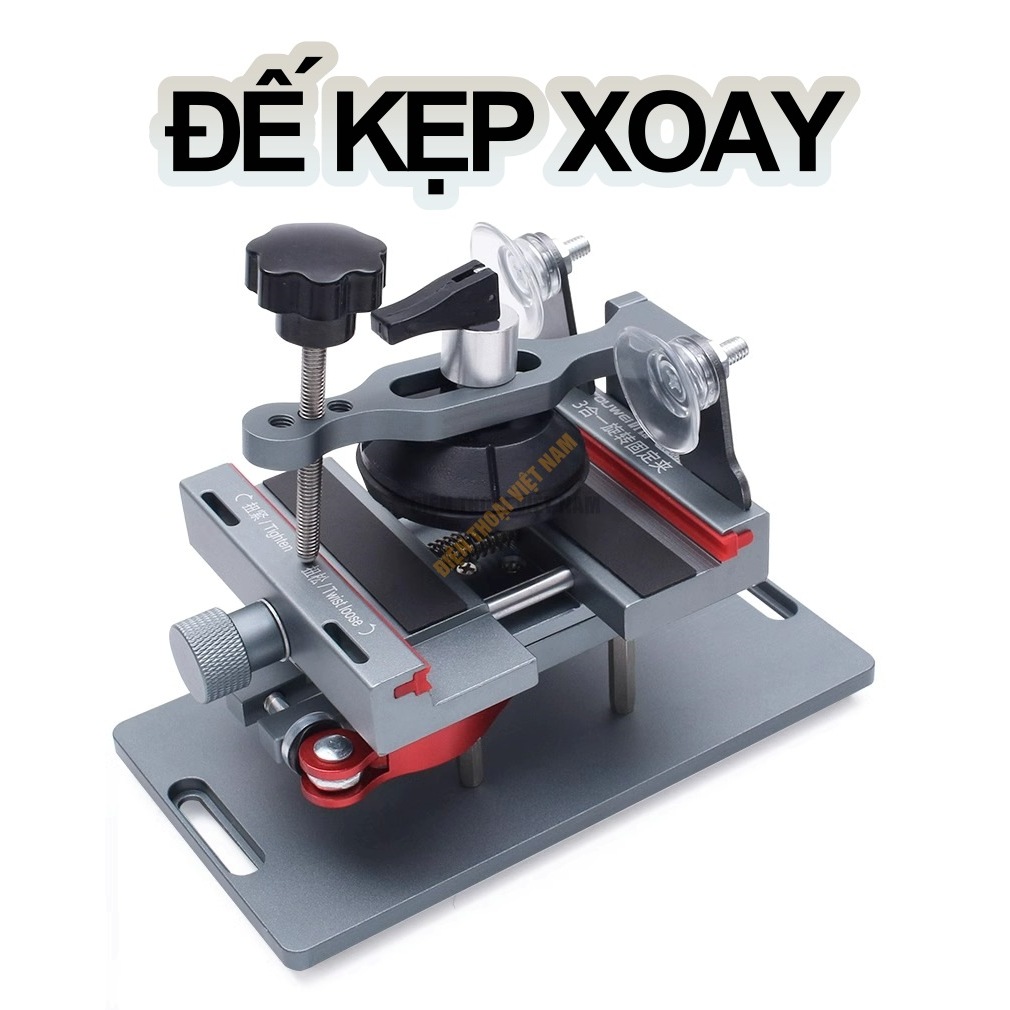 Đế kẹp xoay 360 độ Nhấc Màn - Đỡ Màn hình điện thoại