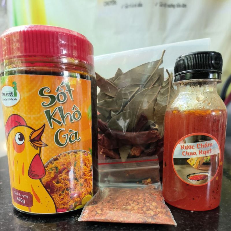 ( Cô Ba Food ) Sốt Làm Khô Gà Tê Cay Vị Tứ Xuyên