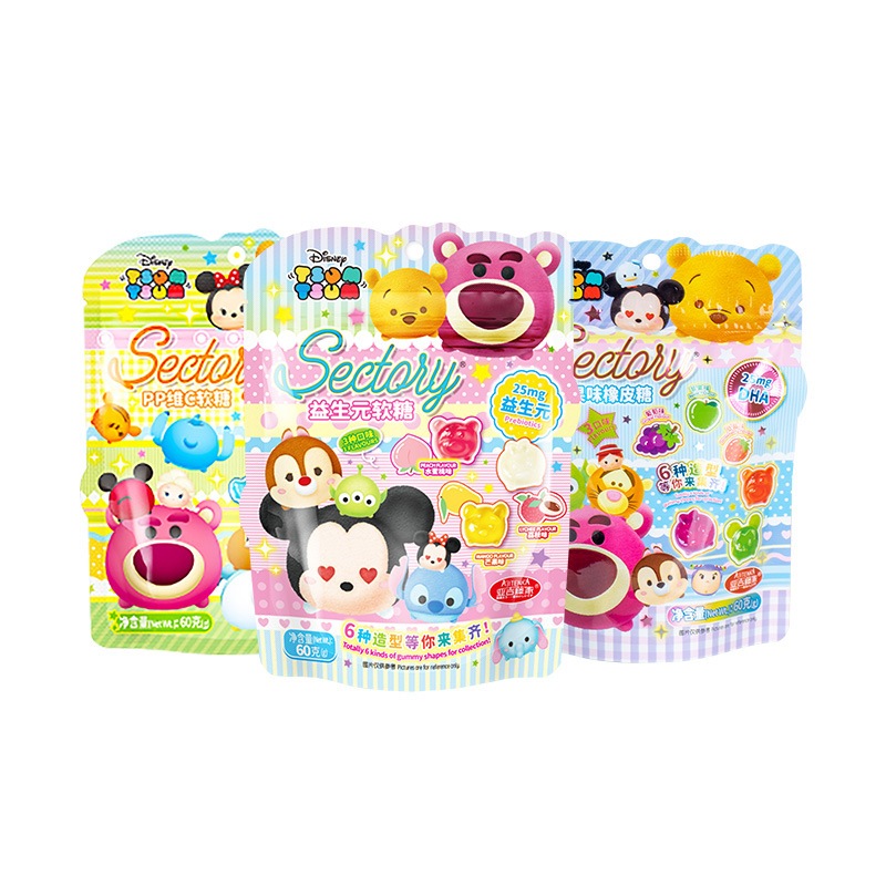 Kẹo Dẻo Trái Cây DHA Tsum Tsum Disney