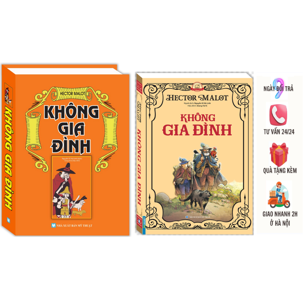 Sách - Không Gia Đình (Bìa Cứng) MT