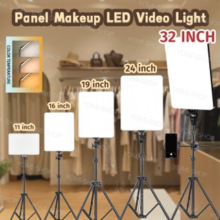 11/16/19/24 Inch Đèn LED chữ nhật hỗ trợ Studio chụp ảnh livestream và quay video chuyên nghiệp camera sáng Led bảng