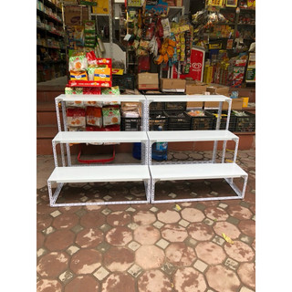 Kệ bậc thang 3 tầng/Kệ sắt vlo