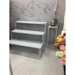 Kệ bậc thang 3 tầng/Kệ sắt vlo