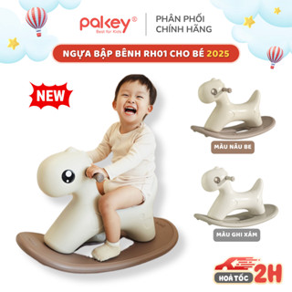 [NEW] Ngựa Bập Bênh, Xe Chòi Chân  Cho Bé, Mẫu Mới 2025 Sẵn 2 Màu Cho Cả Bé Trai Và Bé Gái, Hàng Chính Hãng Pakey - RH01