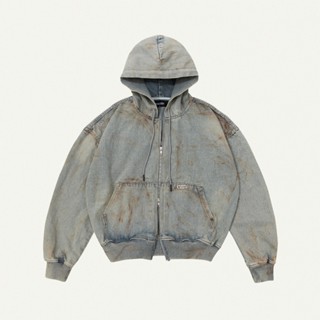 TRASH FULLZIP HOODIE V.2 / ÁO KHOÁC DENIM / GAMBLE WORLDWIDE