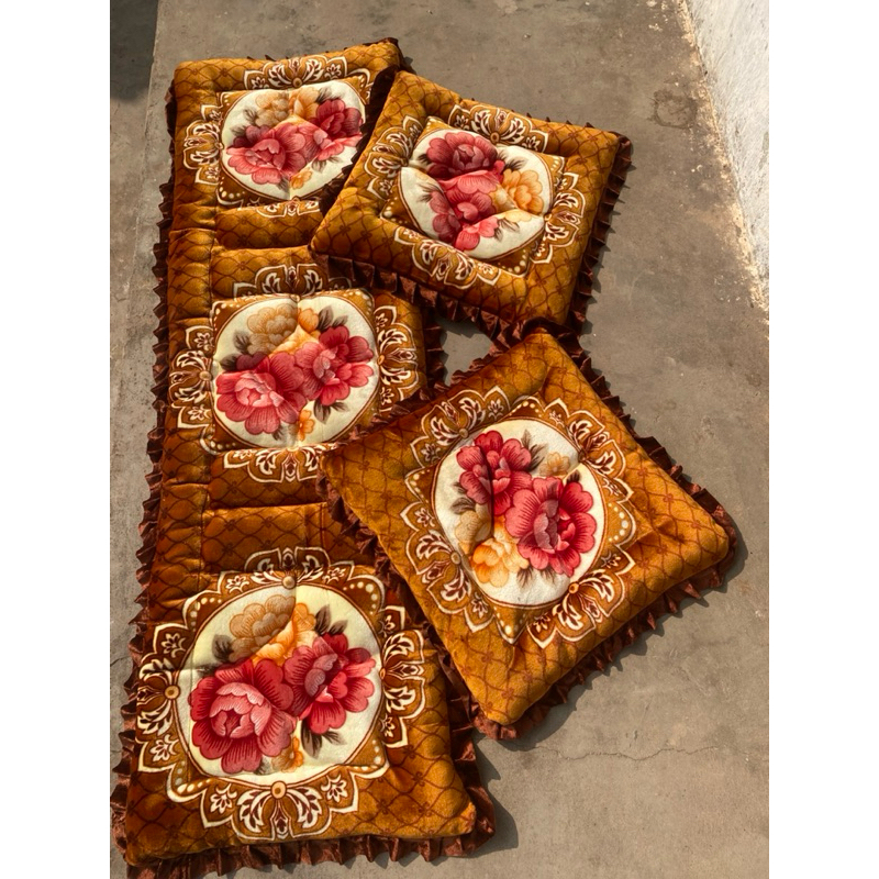 Thảm ghế mùa đông, thảm ghế phồng loại nhung mềm , bộ ghế béo cao cấp một dài 1m7 và 1m8 ngang 55cm.