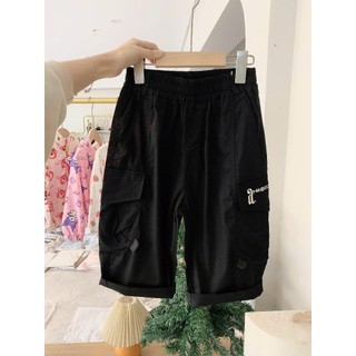 Quần short kaki túi hộp bé trai 140-180