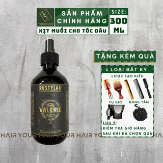Xịt tạo phồng tóc Valerie Sea Salt Spray Rusty Lab 300ml | Phù hợp tóc dầu