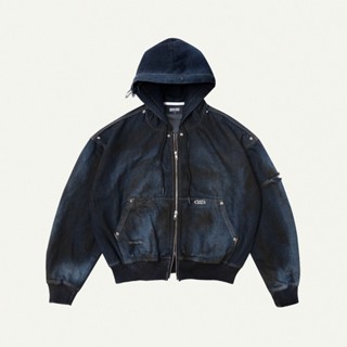 TRASH FULLZIP HOODIE V.2 / ÁO KHOÁC DENIM / GAMBLE WORLDWIDE