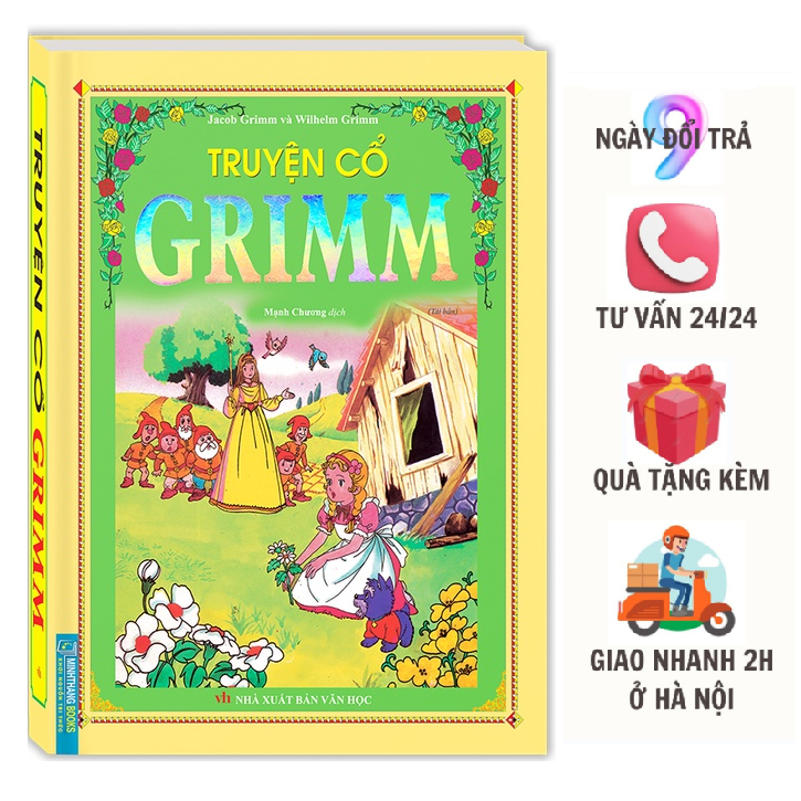 Sách - Truyện cổ Grimm (bìa cứng) mt
