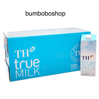  Thùng 12 hộp sữa tươi TH TRUE MILK nguyên chất không đường 1 lít - date 7 2026 