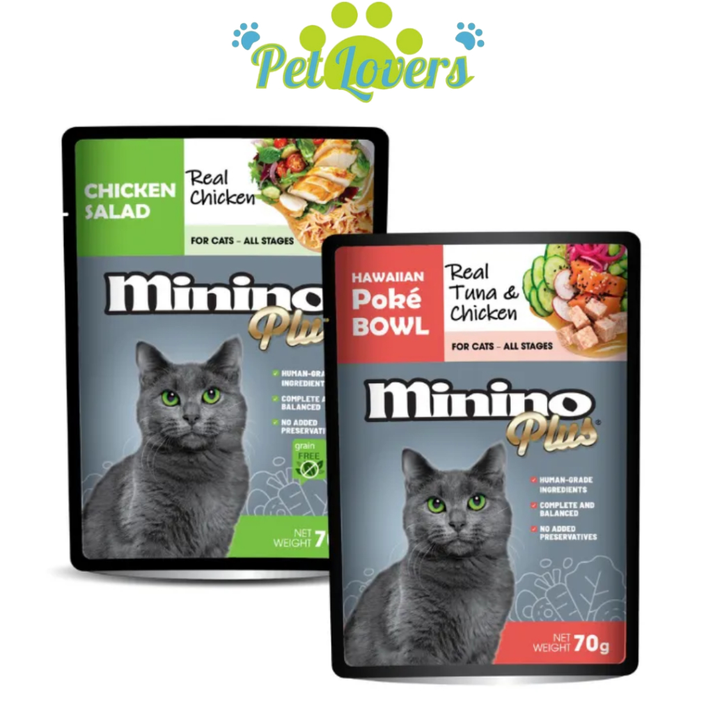 Pet Lovers - Pate Cho Mèo Mọi Lứa Tuổi Minino Plus 70g