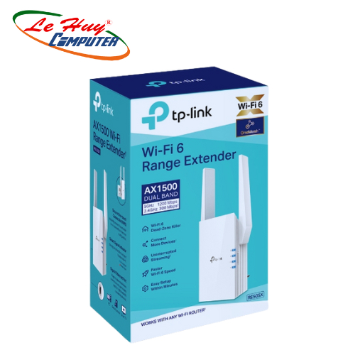 Bộ Mở Rộng Sóng Wi-Fi TP-Link RE505X AX1500