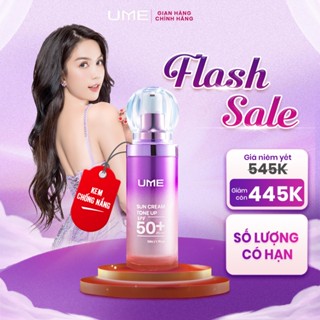  Kem chống nắng nâng tông UME Ngọc Trinh bảo vệ da mịn màng che khuyết điểm Chăm Sóc Da SPF 50 50gr 