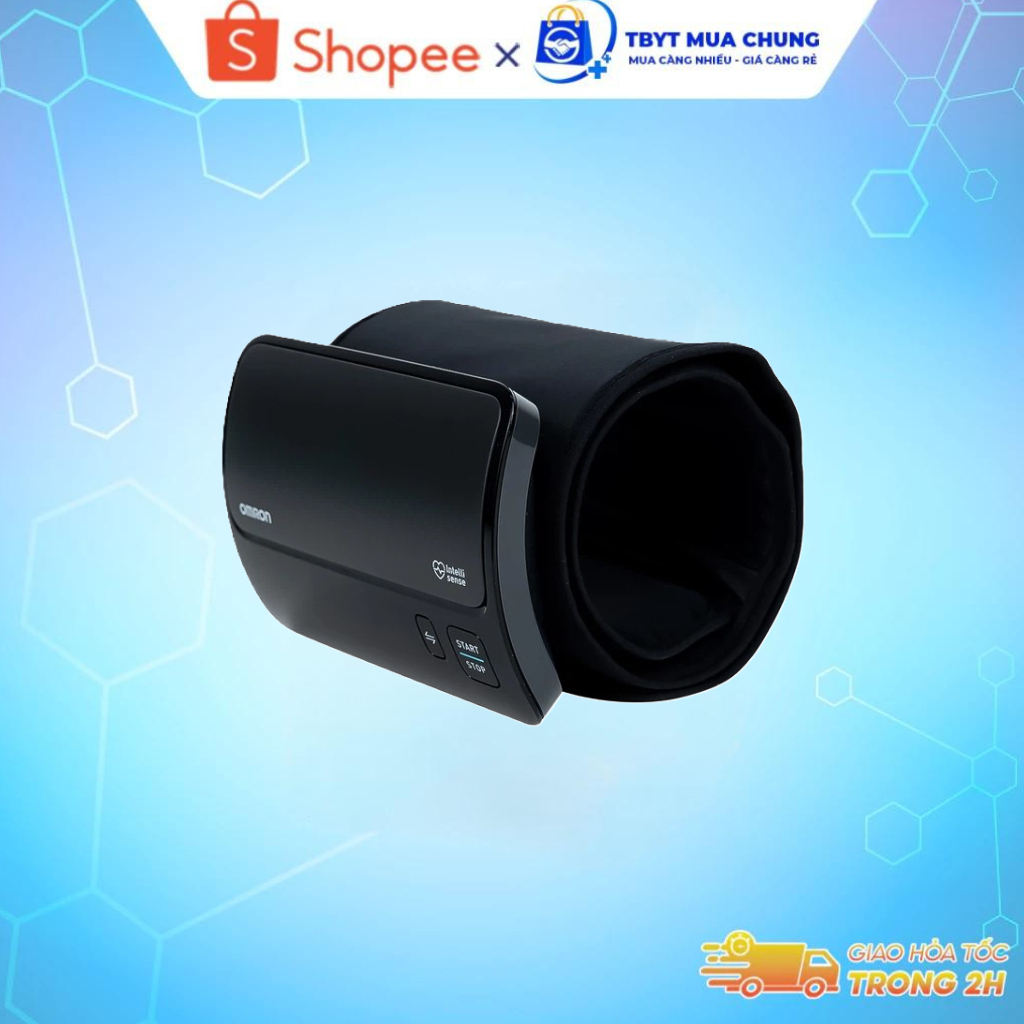 Máy Đo Huyết Áp Bắp Tay Điện Tử Omron HEM-7600T Bluetooth Chính Hãng Cao Cấp