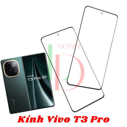 Mặt kính Vivo T3 Pro , mặt kính dùng ép cho vivo t3 pro