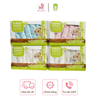 Khăn sữa sợi tre Mipbi siêu mềm