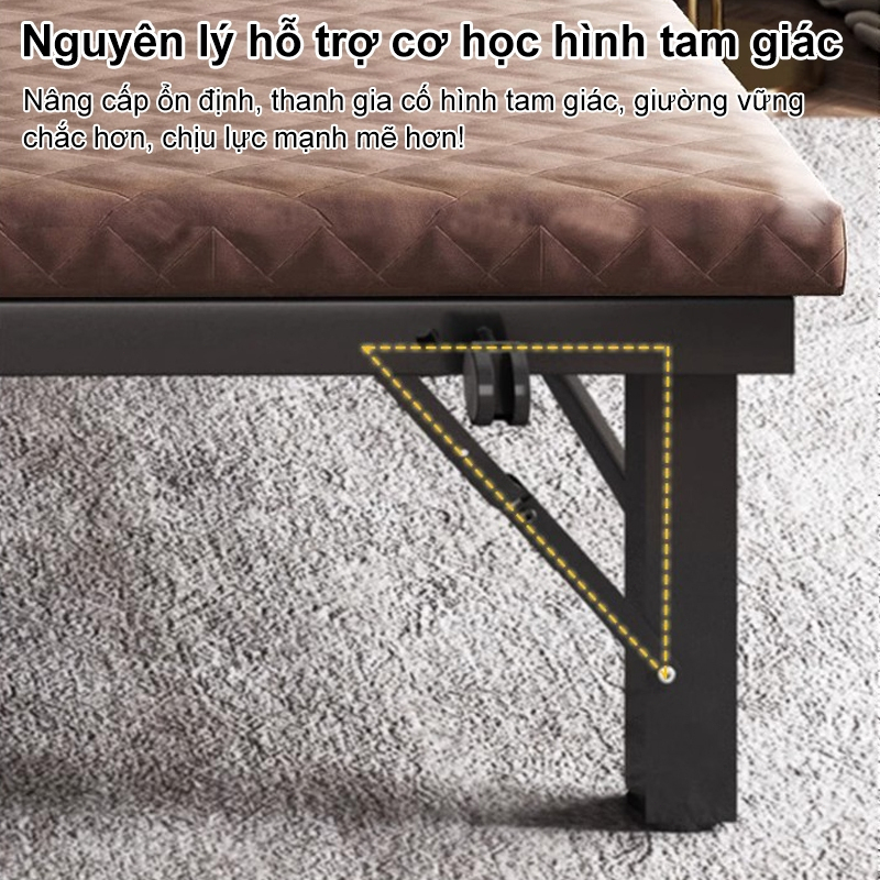 giường gấp gọn Sofa giường đơn có thể gập lại Ghế gấp nằm nghỉ - Giường ngủ trưa văn phòng | BigBuy360 - bigbuy360.vn
