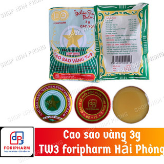   50 Hủ  Cao Sao Vàng TW3 Foripharm 3g Chính Hãng 