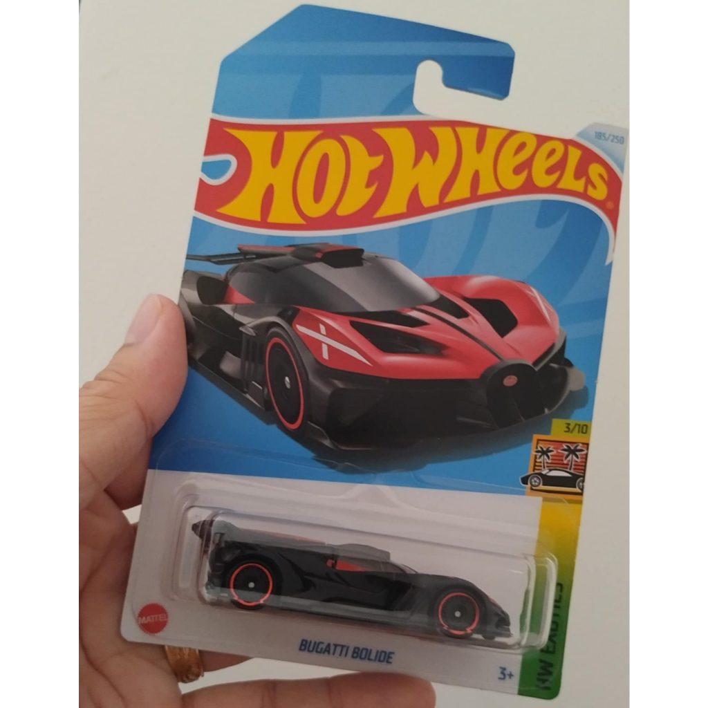 Xe Hotwheels Siêu Xe Bugatti Bolide (Màu Đỏ, Mẫu 2025)