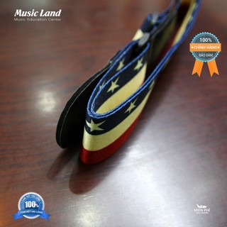 Dây Đeo Đàn Guitar Cờ Mỹ P&P - Chính Hãng