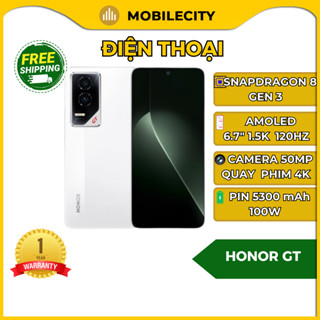 Điện thoại Honor GT - Snapdragon 8 Gen 3 (BHV 12 Tháng) - Giá rẻ - Mobilecity